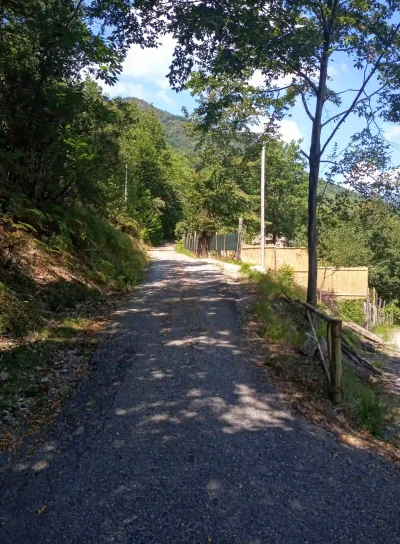 all'arrivo (foto vecchia)