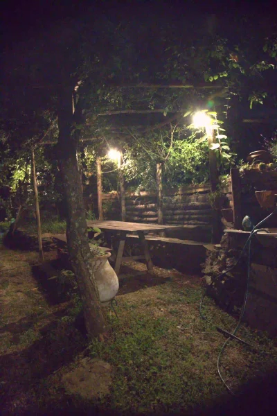 pergolato by night