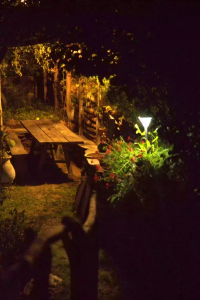 pergolato notturno