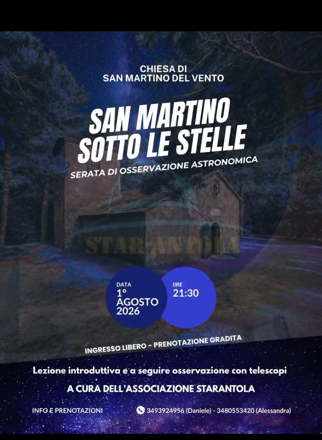 Locandina evento