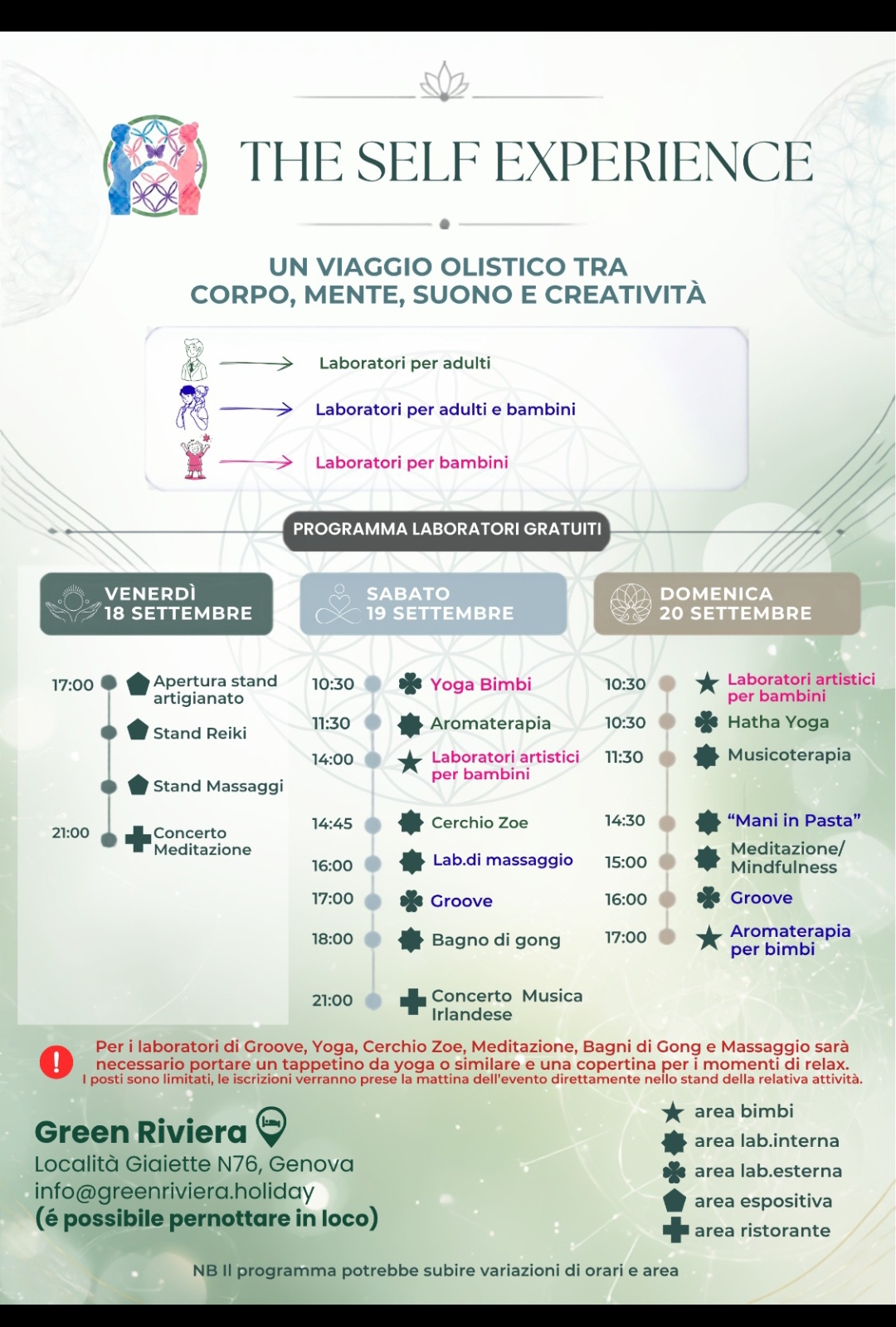 Locandina evento