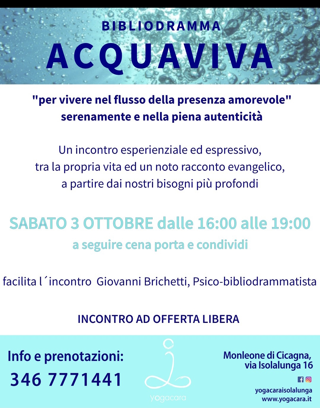Locandina evento